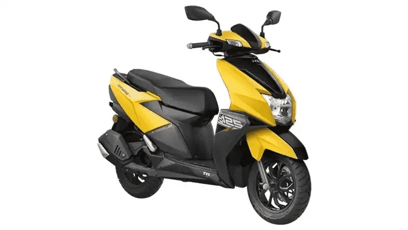 TVS Jupiter for rent in Margao – spacious and comfortable scooter rental in Goa.