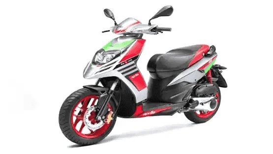 Aprilia available for rent in Margao – powerful and stylish sports scooter.